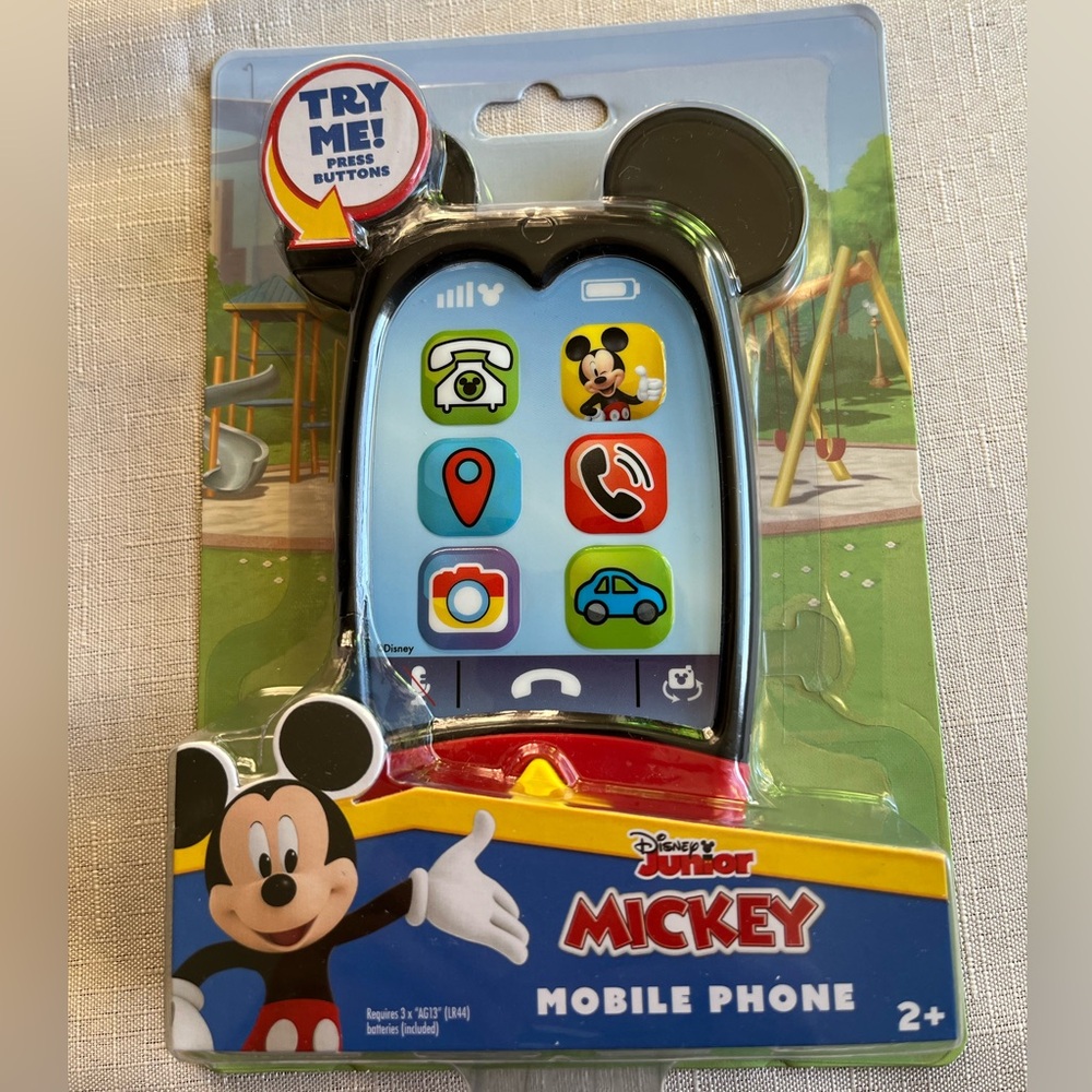 Disney Junior MICKEY mobile phone with lights & sound. Ages 2+